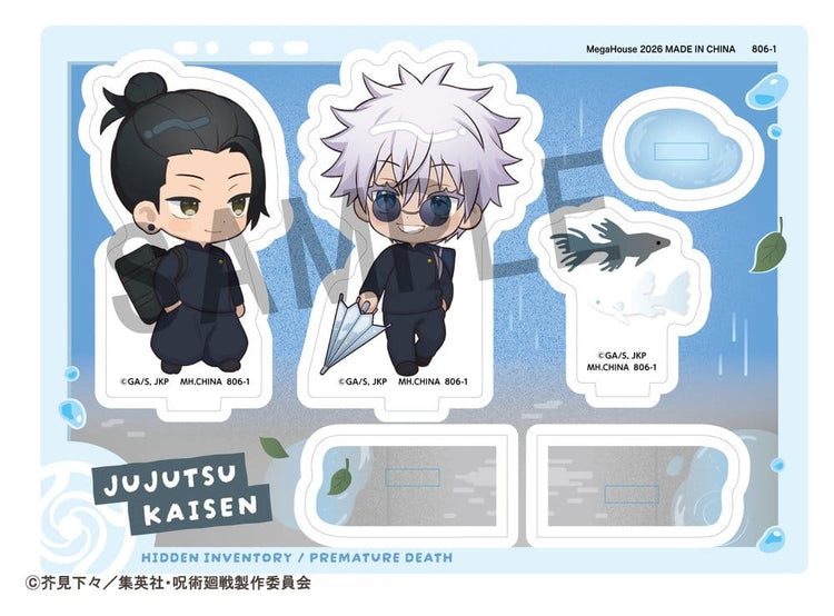 [PREORDINE] Jujutsu Kaisen: Stand Acrilico 5° Anniversario Suguru Geto & Satoru Gojo (Hidden Inventory/Premature Death) 10 cm - Megahouse - Mini-figurine