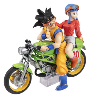 [PREORDINE] Dragon Ball Z Statua Desktop Real McCoy Son Goku & Chichi Limited Repeat Ver. 15 cm - Megahouse - Statue