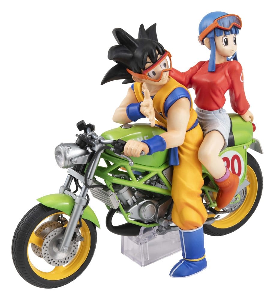 [PREORDINE] Dragon Ball Z Statua Desktop Real McCoy Son Goku & Chichi Limited Repeat Ver. 15 cm - Megahouse - Statue