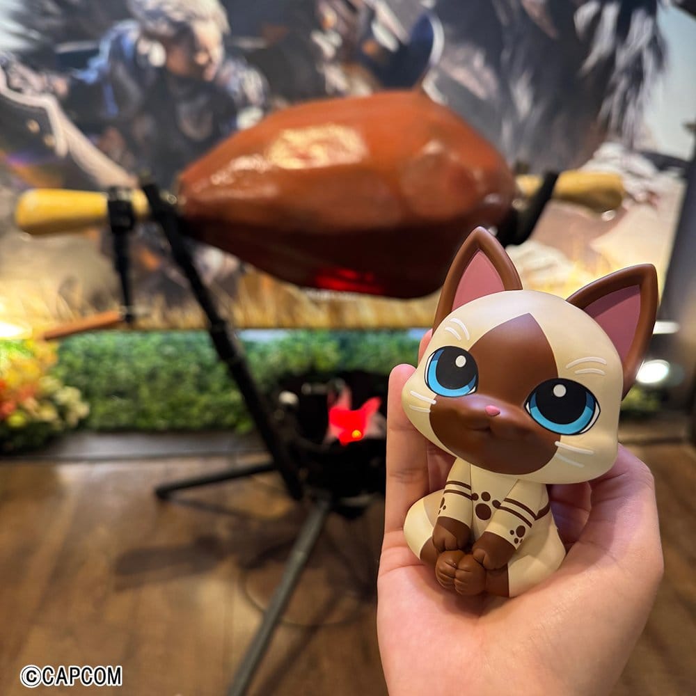 [PREORDINE] Monster Hunter - Statuetta Airou Look Up 11 cm - Megahouse - Statue