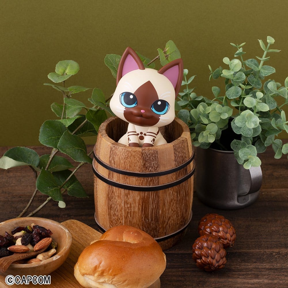 [PREORDINE] Monster Hunter - Statuetta Airou Look Up 11 cm - Megahouse - Statue