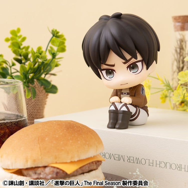 [PREORDINE] Attack on Titan Statuetta PVC Lookup Eren Jaeger Grumpy Ver. 11 cm - Megahouse - Statue