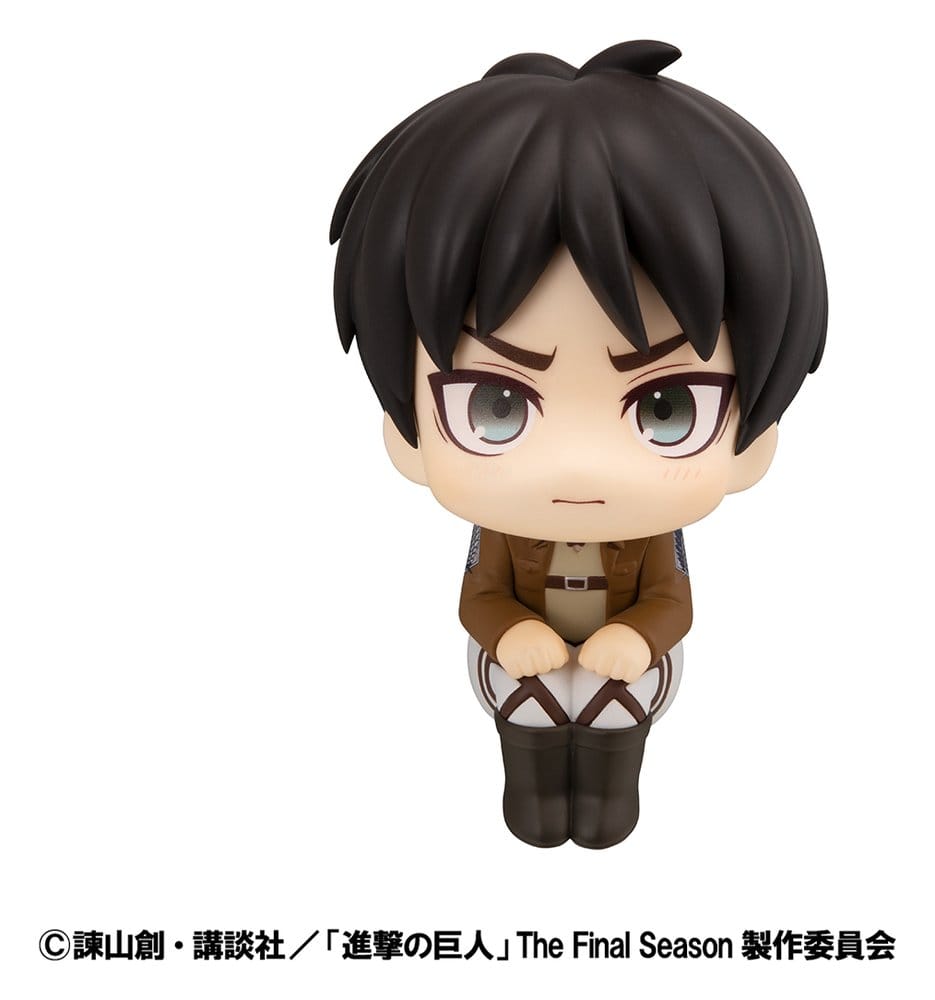 [PREORDINE] Attack on Titan Figure Lookup: Set 2 Figure Armin & Eren - Versione Grumpy - Megahouse - Statue