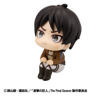 [PREORDINE] Attack on Titan Figure Lookup: Set 2 Figure Armin & Eren - Versione Grumpy - Megahouse - Statue