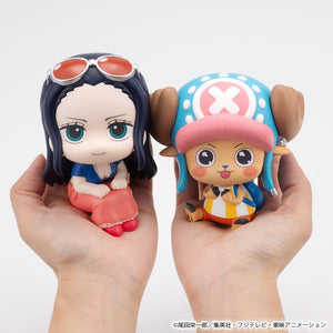 [PREORDINE] One Piece Figure Lookup: Nico Robin & Chopper - Versione Excited - 11cm - Megahouse - Statue