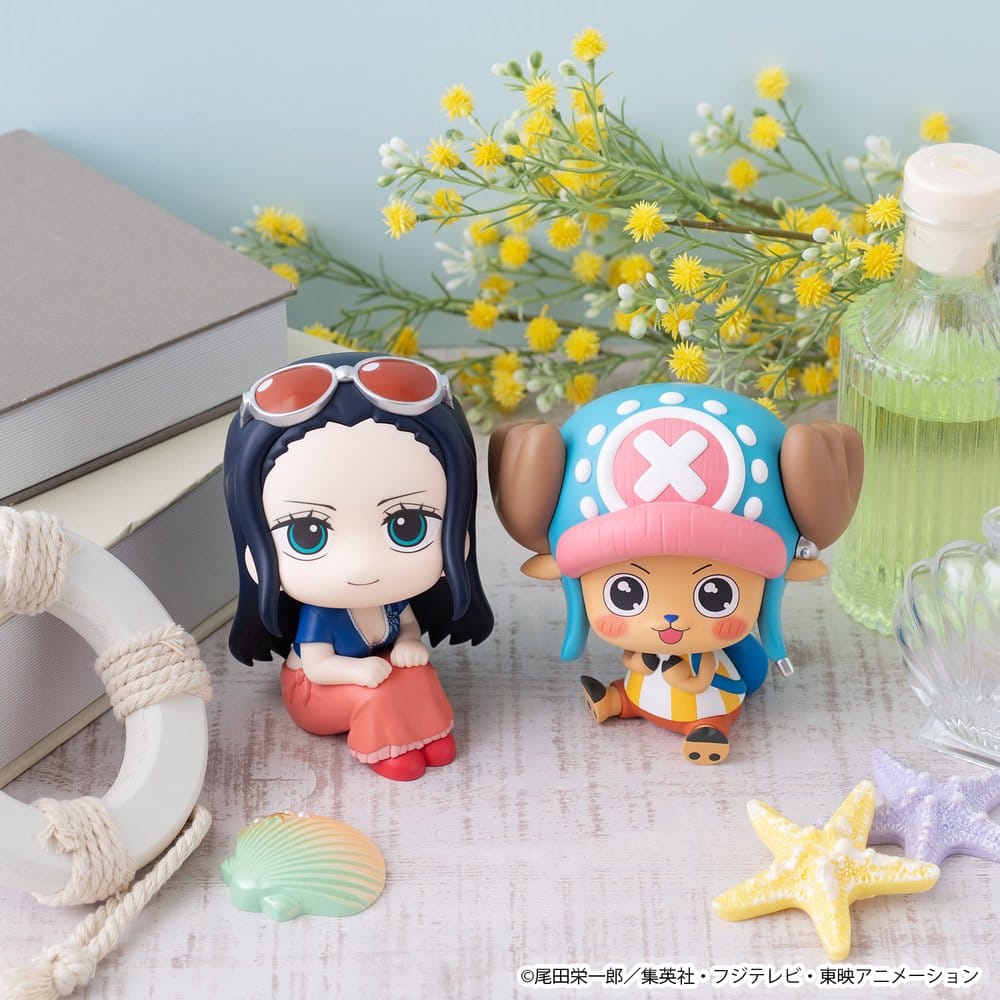 [PREORDINE] One Piece Figure Lookup: Nico Robin & Chopper - Versione Excited - 11cm - Megahouse - Statue
