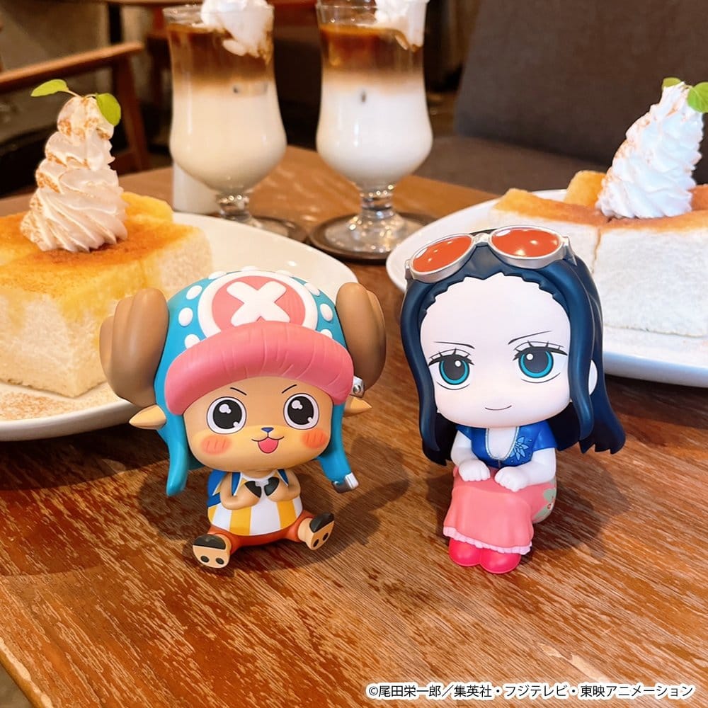 [PREORDINE] One Piece Figure Lookup: Nico Robin & Chopper - Versione Excited - 11cm - Megahouse - Statue