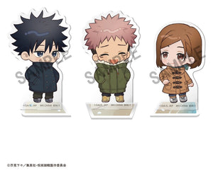 [PREORDINE] Jujutsu Kaisen - Stand Acrilico 5° Anniversario Buddycolle - Megumi Fushiguro, Yuji Itadori & Nobara Kugisaki 10 cm - Megahouse - Mini-figurine