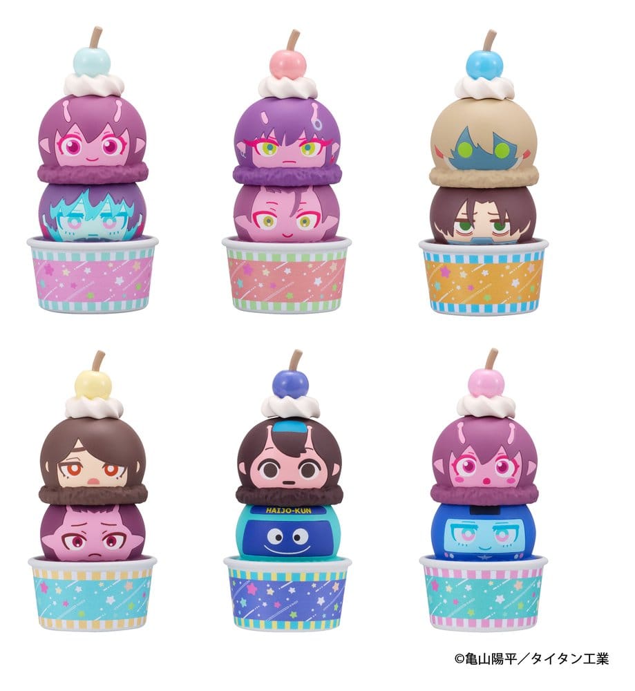 [PREORDINE] Milky Subway The Galactic Limited Express - Set 8 Mini-Figure con Bonus - Megahouse - Mini-figurine
