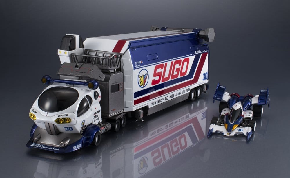 [PREORDINE] Future GPX Cyber Formula - Veicoli 2-Pack Sugolegerd & Super Asurada DX 22cm - Megahouse - Veicoli