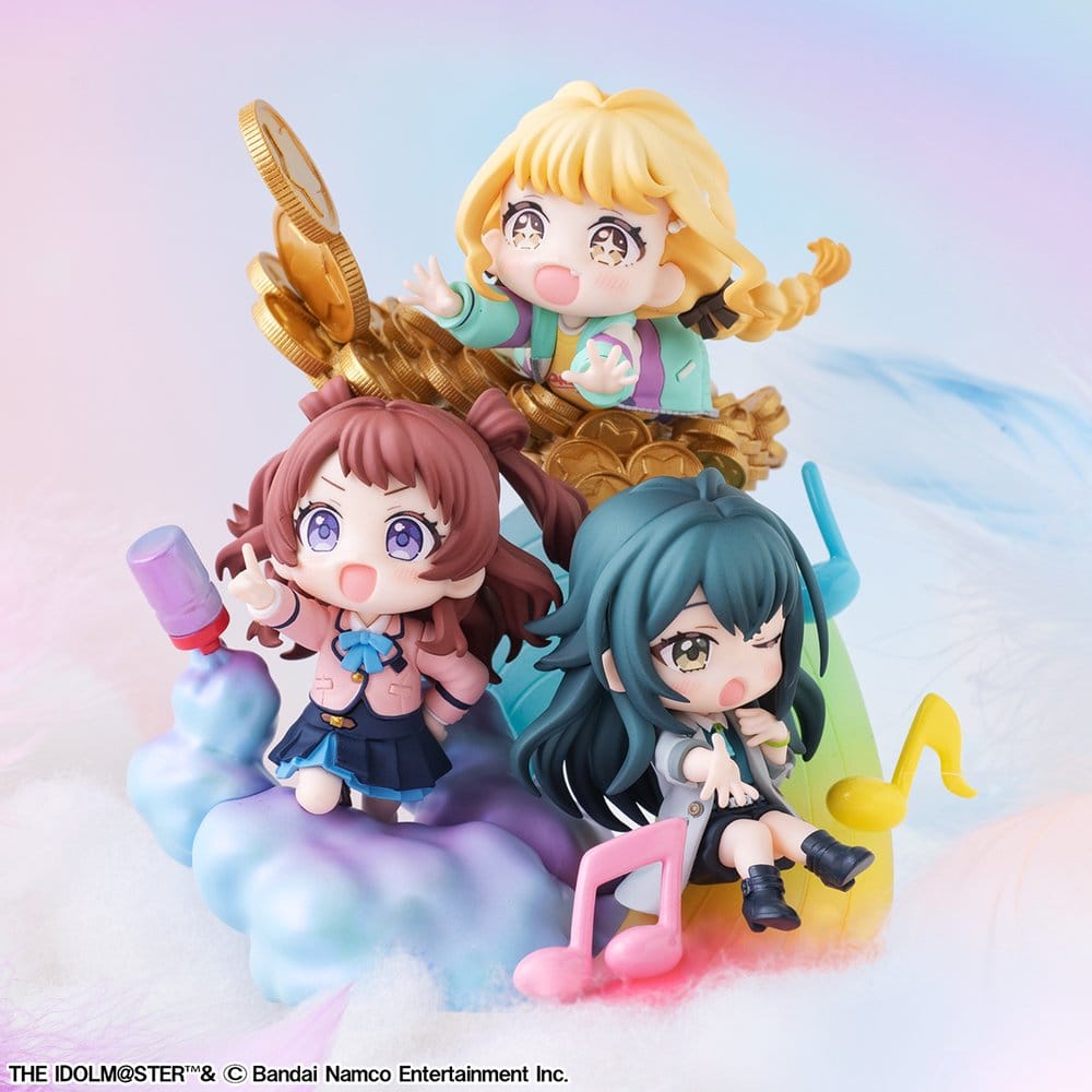 [PREORDINE] Gakuen Idolmaster FigUnity Action Figure 10cm (con Card Bonus) - Megahouse - Statue