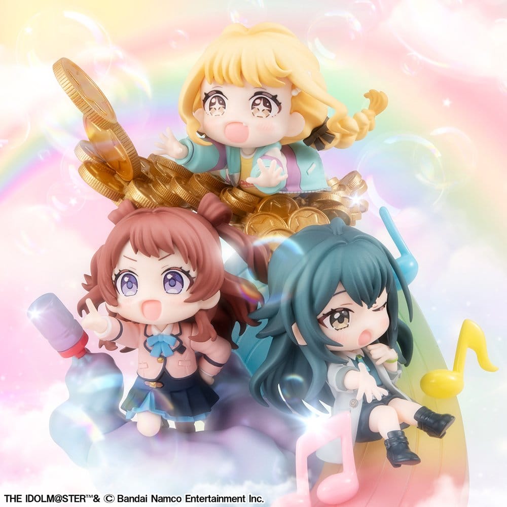 [PREORDINE] Gakuen Idolmaster FigUnity Action Figure 10cm (con Card Bonus) - Megahouse - Statue