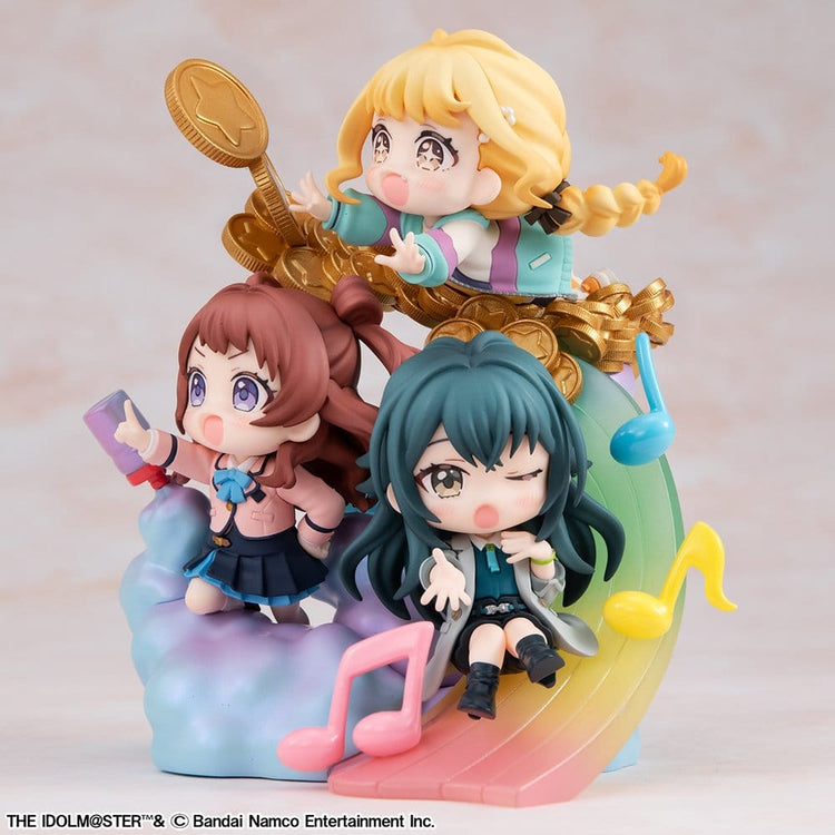 [PREORDINE] Gakuen Idolmaster FigUnity Action Figure 10cm (con Card Bonus) - Megahouse - Statue