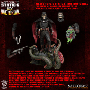 [PREORDINE] Statua Static-6 PVC Original Character Doc Nocturnal 38 cm - Mezco Toys - Statue