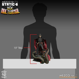 [PREORDINE] Statua Static-6 PVC Original Character Doc Nocturnal 38 cm - Mezco Toys - Statue