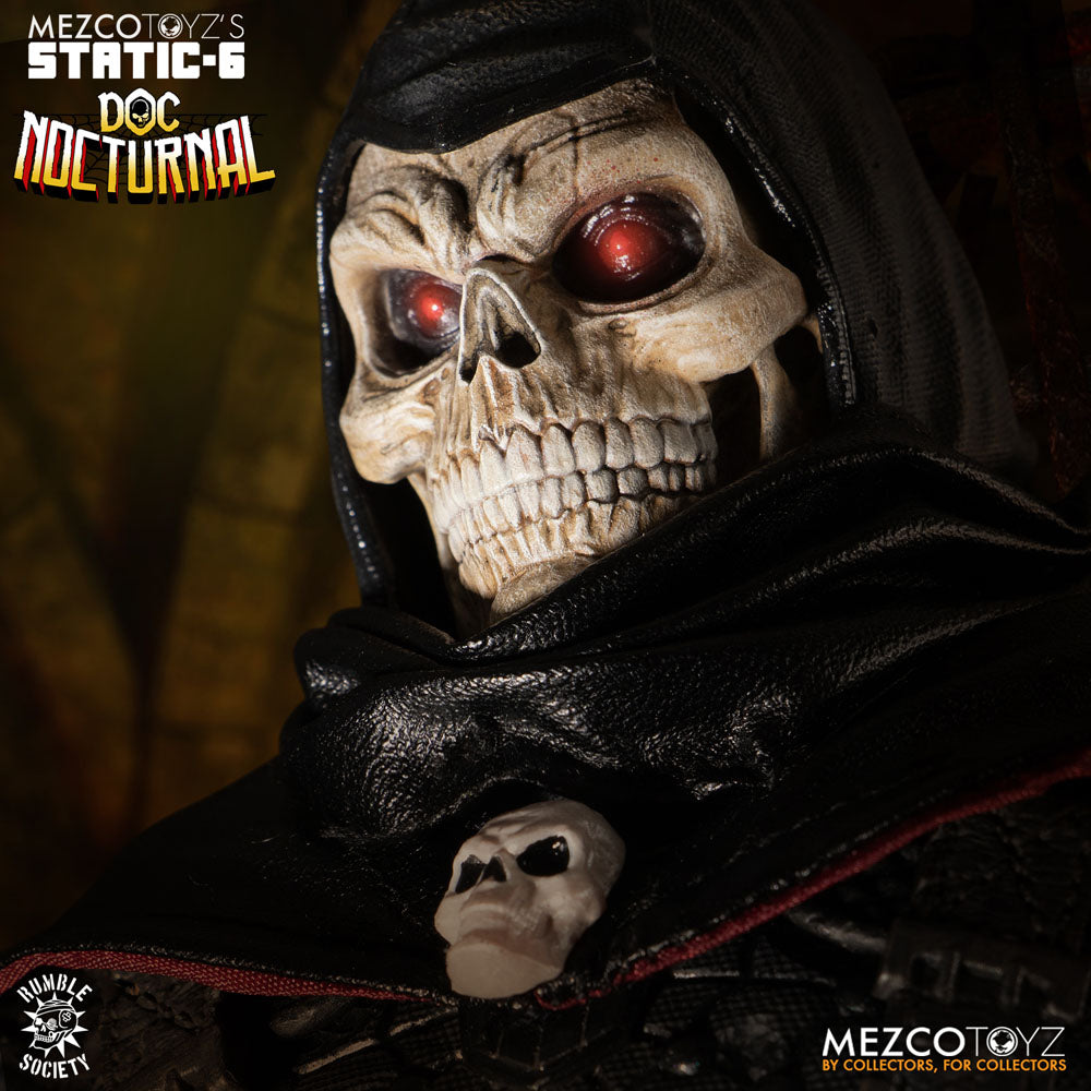 [PREORDINE] Statua Static-6 PVC Original Character Doc Nocturnal 38 cm - Mezco Toys - Statue
