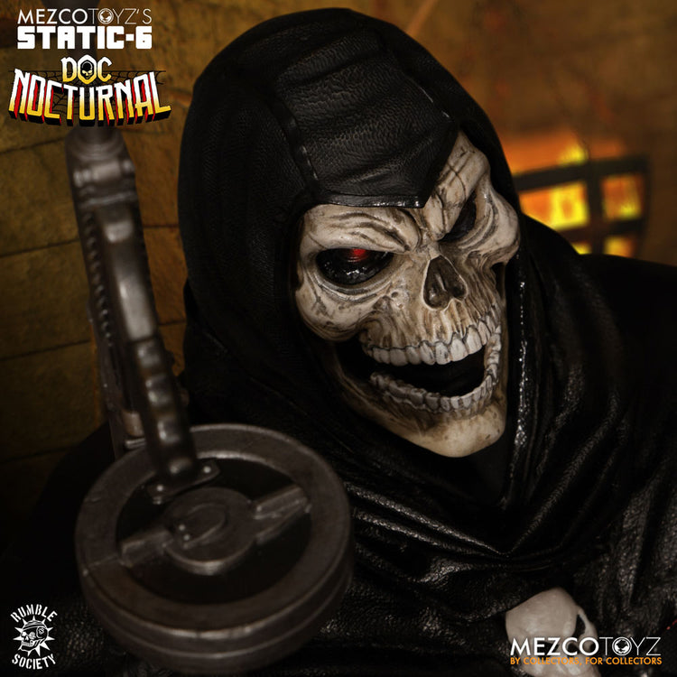 [PREORDINE] Statua Static-6 PVC Original Character Doc Nocturnal 38 cm - Mezco Toys - Statue