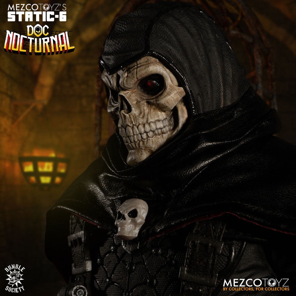 [PREORDINE] Statua Static-6 PVC Original Character Doc Nocturnal 38 cm - Mezco Toys - Statue