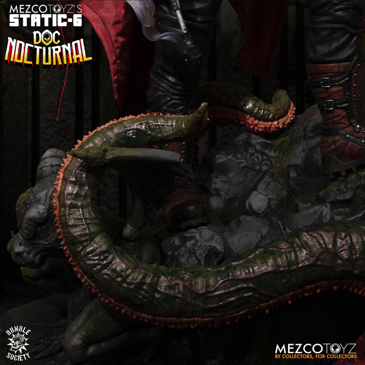 [PREORDINE] Statua Static-6 PVC Original Character Doc Nocturnal 38 cm - Mezco Toys - Statue