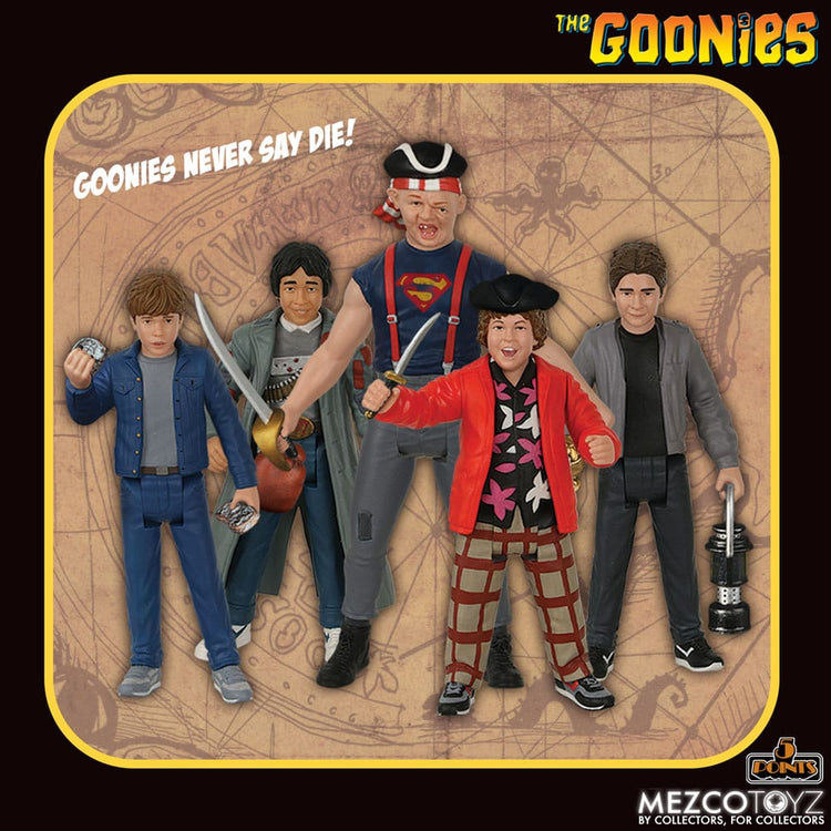 [PREORDINE] The Goonies 5 Points Action Figures 9 cm Assortimento - Mezco Toys - Action figures