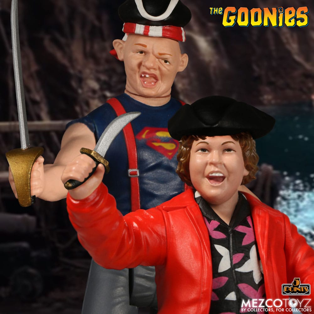 [PREORDINE] The Goonies 5 Points Action Figures 9 cm Assortimento - Mezco Toys - Action figures