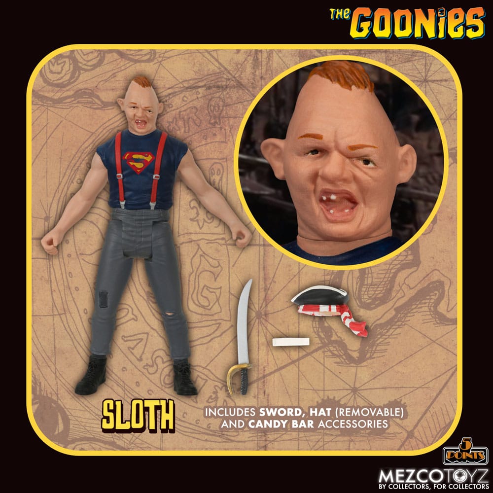 [PREORDINE] The Goonies 5 Points Action Figures 9 cm Assortimento - Mezco Toys - Action figures