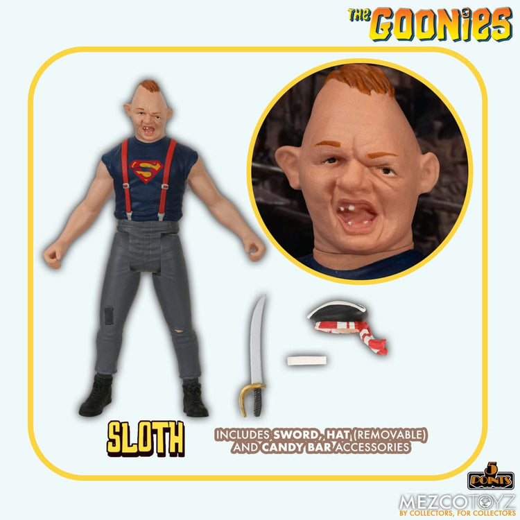 [PREORDINE] The Goonies 5 Points Action Figures 9 cm Assortimento - Mezco Toys - Action figures