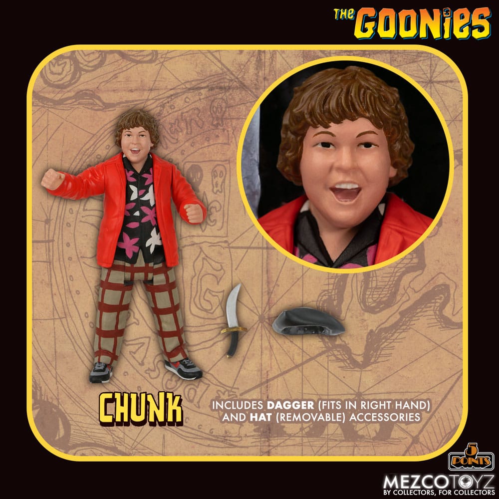 [PREORDINE] The Goonies 5 Points Action Figures 9 cm Assortimento - Mezco Toys - Action figures
