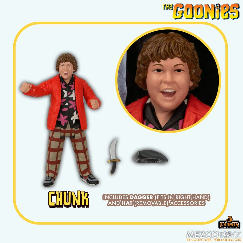 [PREORDINE] The Goonies 5 Points Action Figures 9 cm Assortimento - Mezco Toys - Action figures