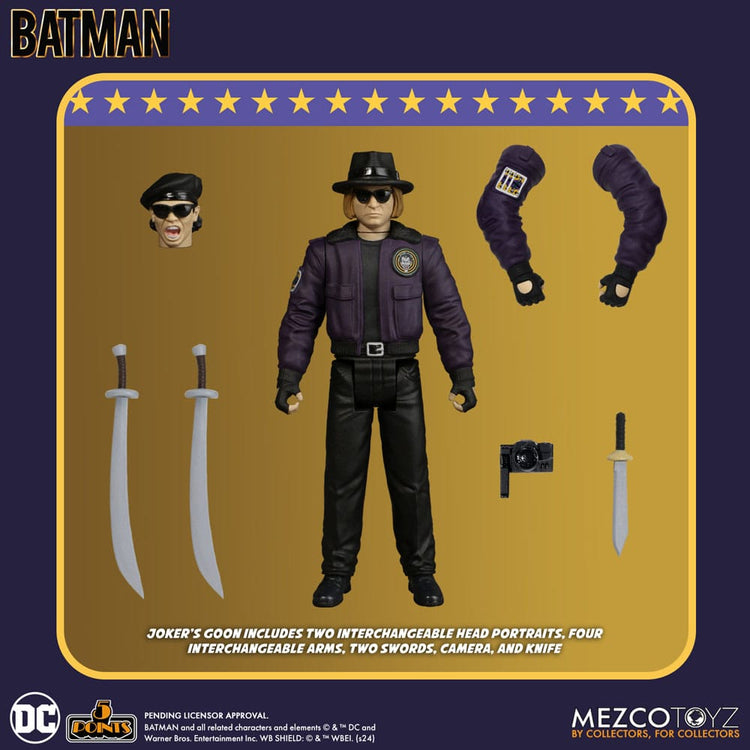 [PREORDINE] Batman (1989) Action Figure 5 Points 9 cm Assortimento - Mezco Toys - Action figures
