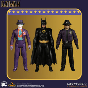 [PREORDINE] Batman (1989) Action Figure 5 Points 9 cm Assortimento - Mezco Toys - Action figures