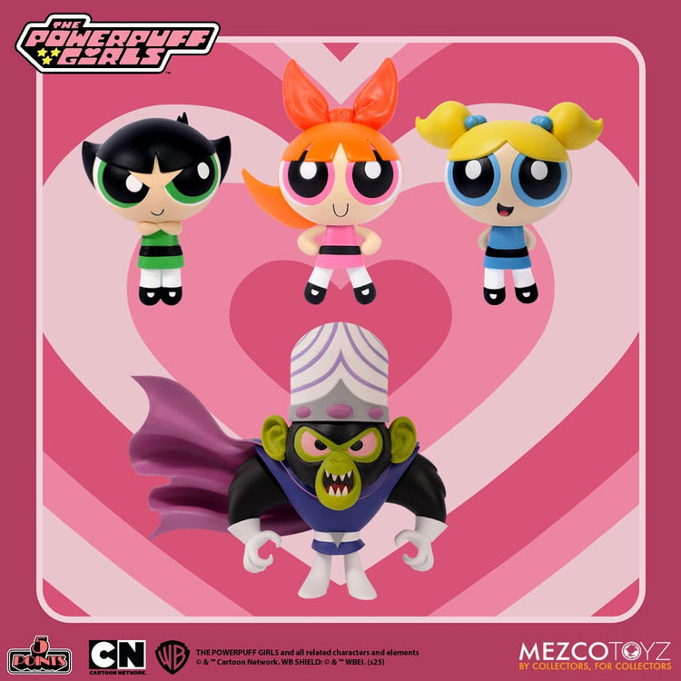 [PREORDINE] The Powerpuff Girls - Christmas Vacation - Action Figure 5 Points - Assortimento - Mezco Toys - Action figures