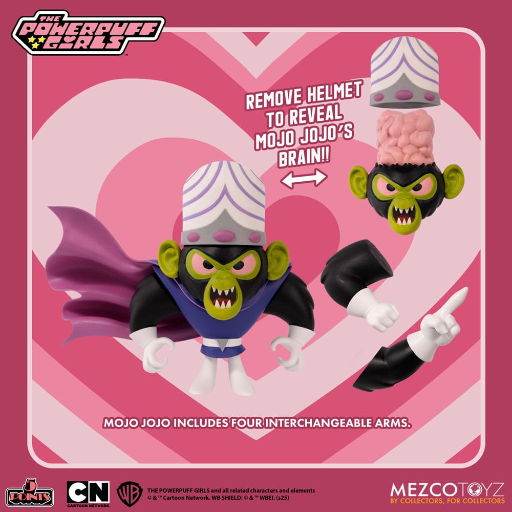[PREORDINE] The Powerpuff Girls - Christmas Vacation - Action Figure 5 Points - Assortimento - Mezco Toys - Action figures