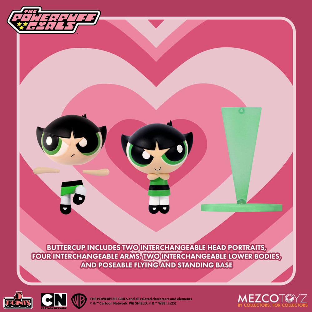[PREORDINE] The Powerpuff Girls - Christmas Vacation - Action Figure 5 Points - Assortimento - Mezco Toys - Action figures