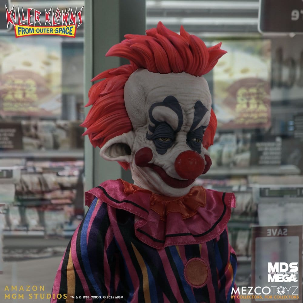 [PREORDINE] Killer Klowns from Outer Space - Peluche Mega Scale Rudy 38 cm - Mezco Toys - Peluche