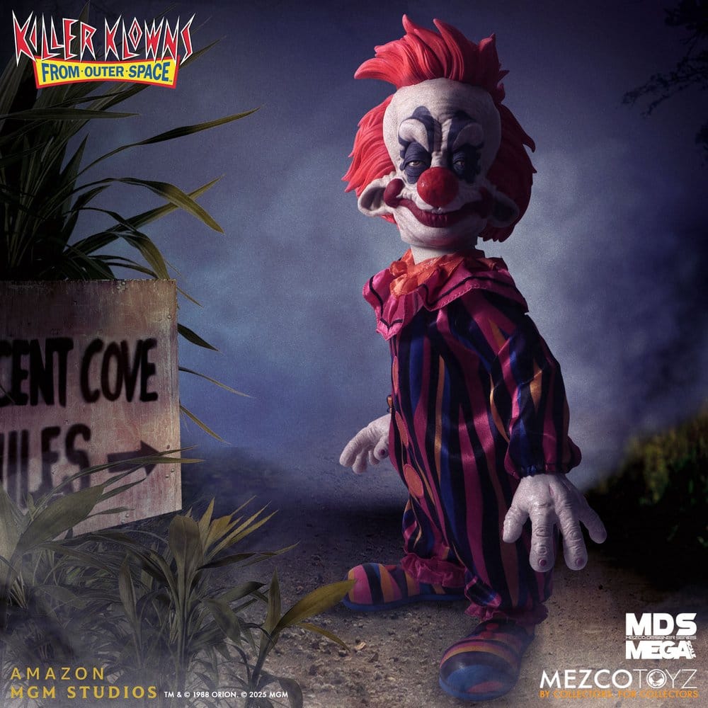 [PREORDINE] Killer Klowns from Outer Space - Peluche Mega Scale Rudy 38 cm - Mezco Toys - Peluche