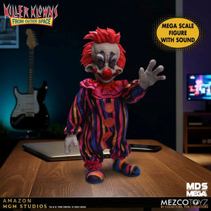[PREORDINE] Killer Klowns from Outer Space - Peluche Mega Scale Rudy 38 cm - Mezco Toys - Peluche
