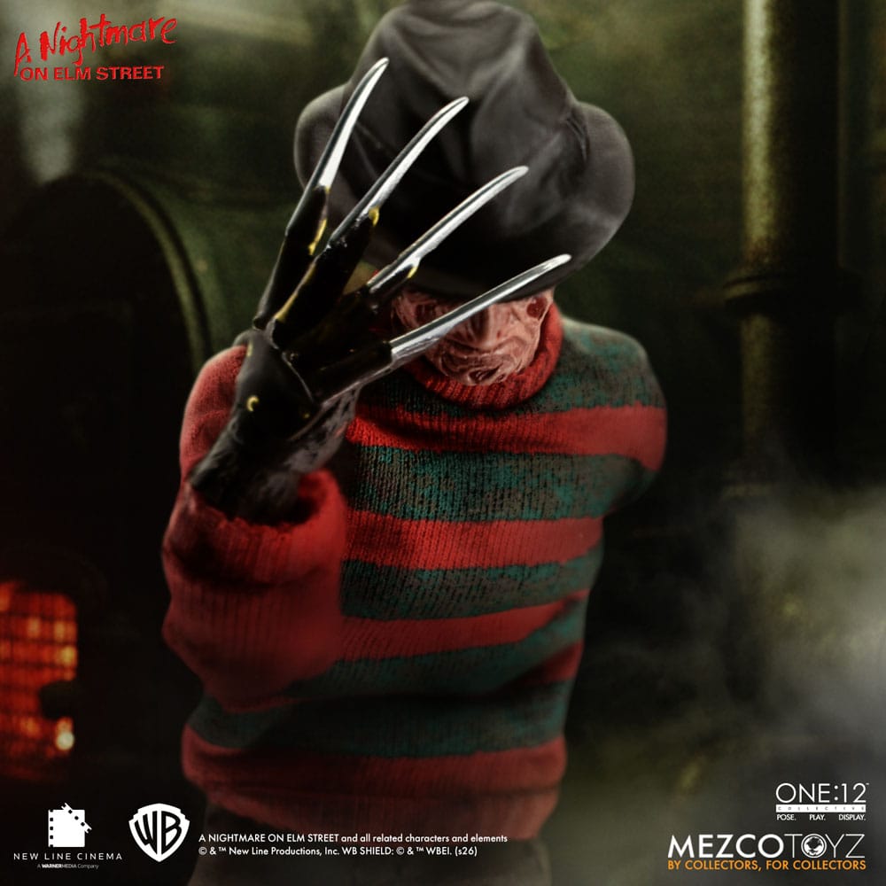 [PREORDINE] Action Figure Nightmare on Elm Street 1/12 Freddy Krueger 17 cm - Mezco Toys - Action figures