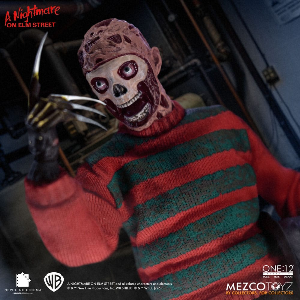 [PREORDINE] Action Figure Nightmare on Elm Street 1/12 Freddy Krueger 17 cm - Mezco Toys - Action figures