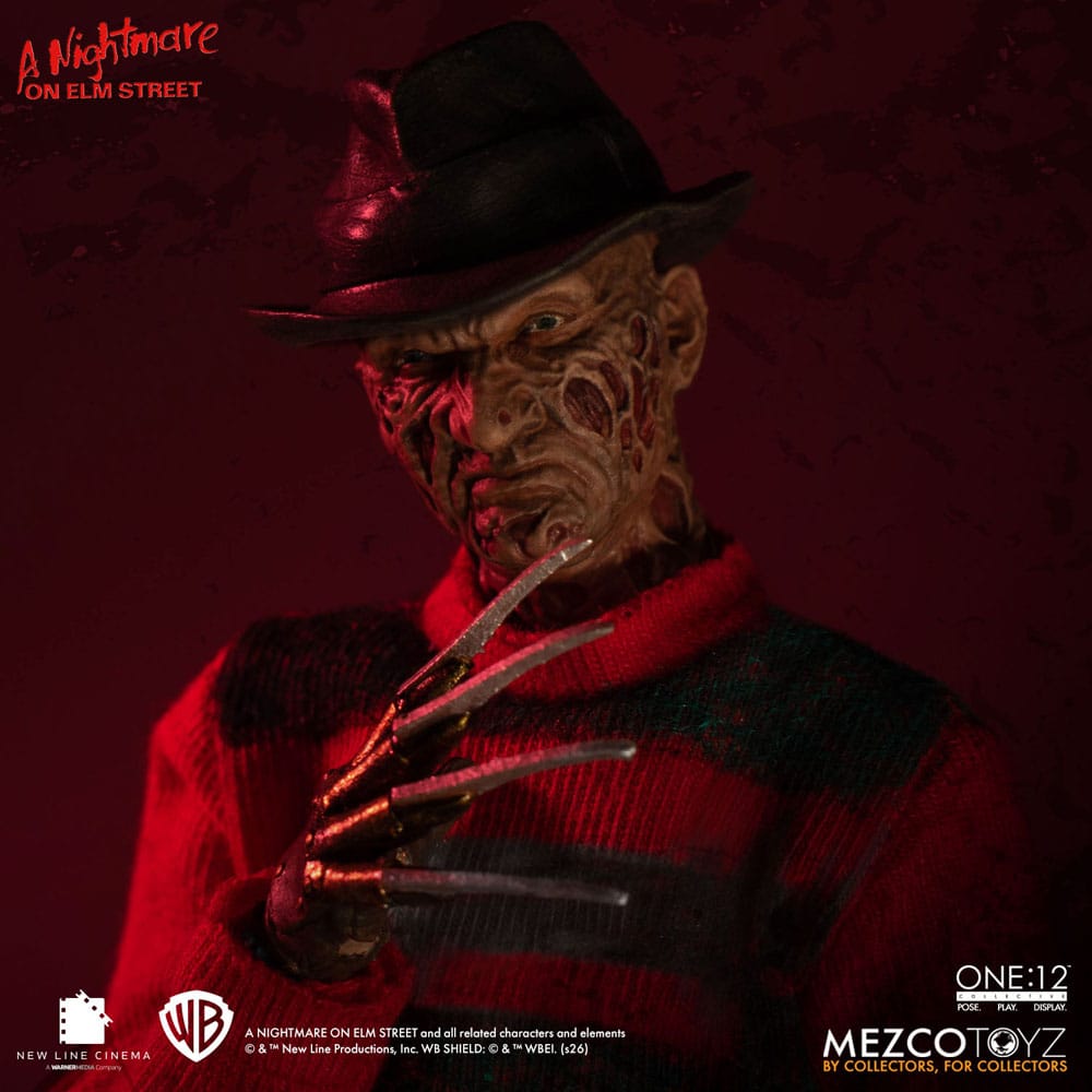 [PREORDINE] Action Figure Nightmare on Elm Street 1/12 Freddy Krueger 17 cm - Mezco Toys - Action figures
