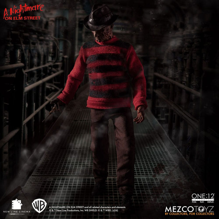 [PREORDINE] Action Figure Nightmare on Elm Street 1/12 Freddy Krueger 17 cm - Mezco Toys - Action figures