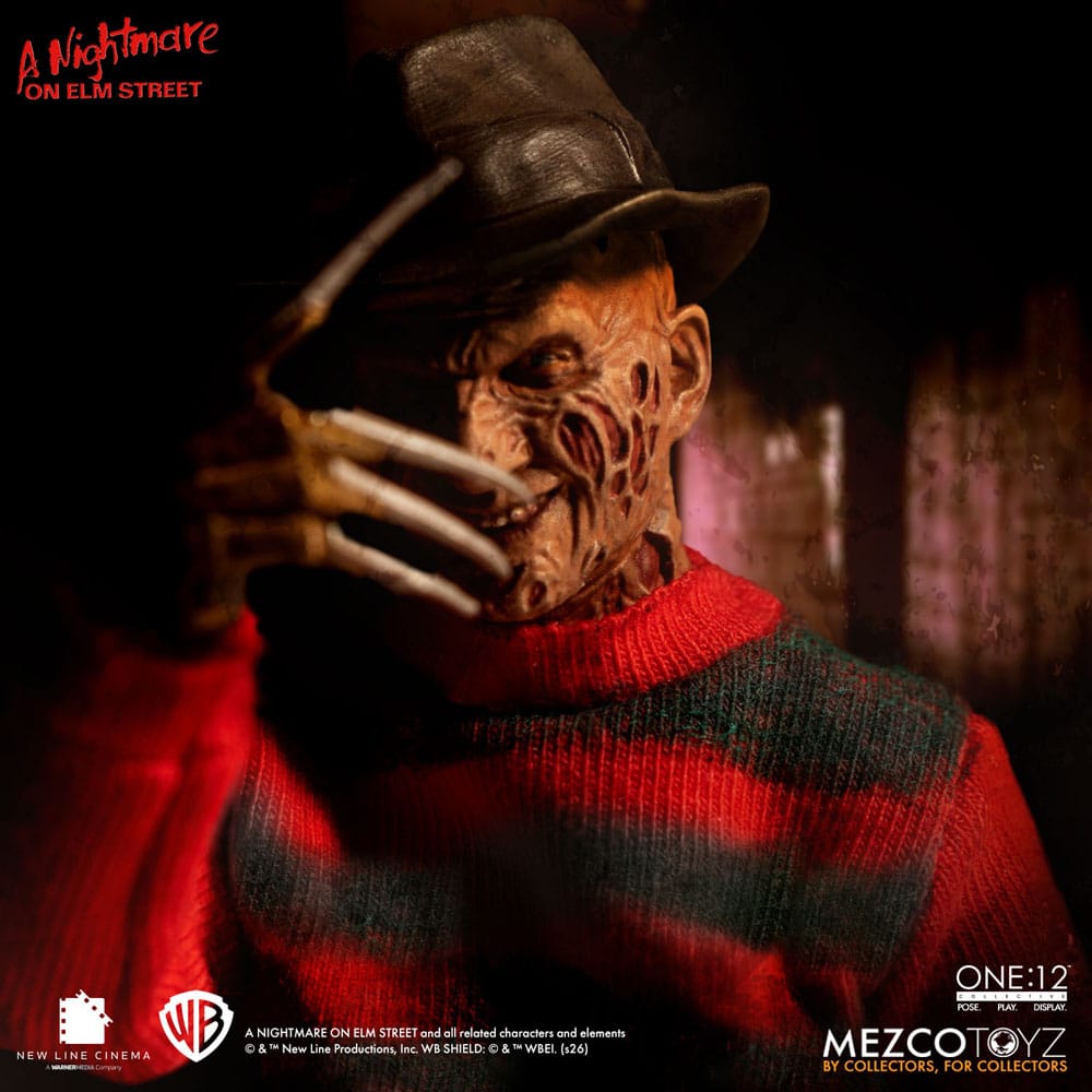 [PREORDINE] Action Figure Nightmare on Elm Street 1/12 Freddy Krueger 17 cm - Mezco Toys - Action figures