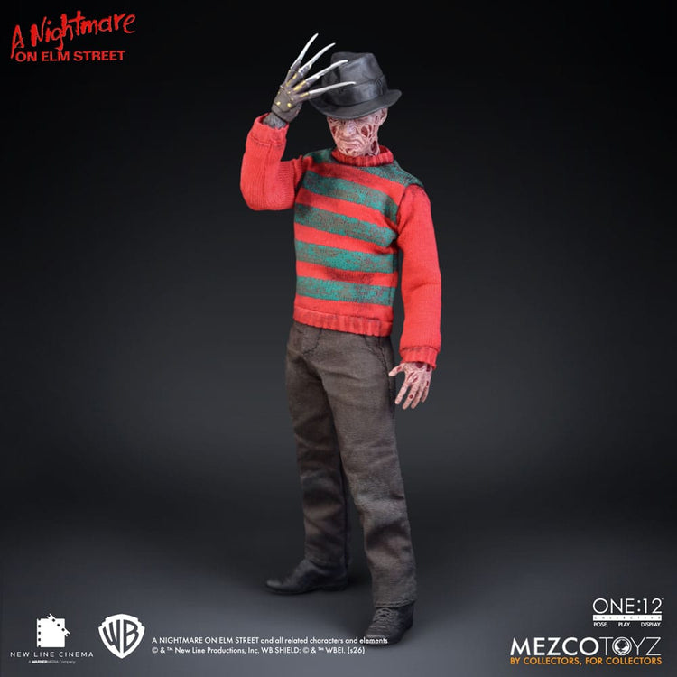 [PREORDINE] Action Figure Nightmare on Elm Street 1/12 Freddy Krueger 17 cm - Mezco Toys - Action figures