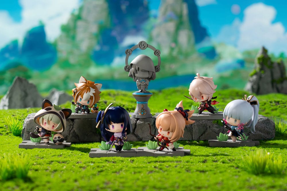 [PREORDER] GENSHIN IMPACT - Gallant statues of battlefield - 6 Figure Set 10cm
