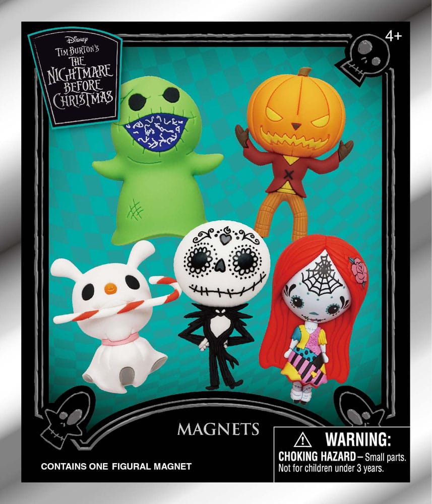 [PREORDER] Nightmare before Christmas magnets blind pack Series 2 Display (12)