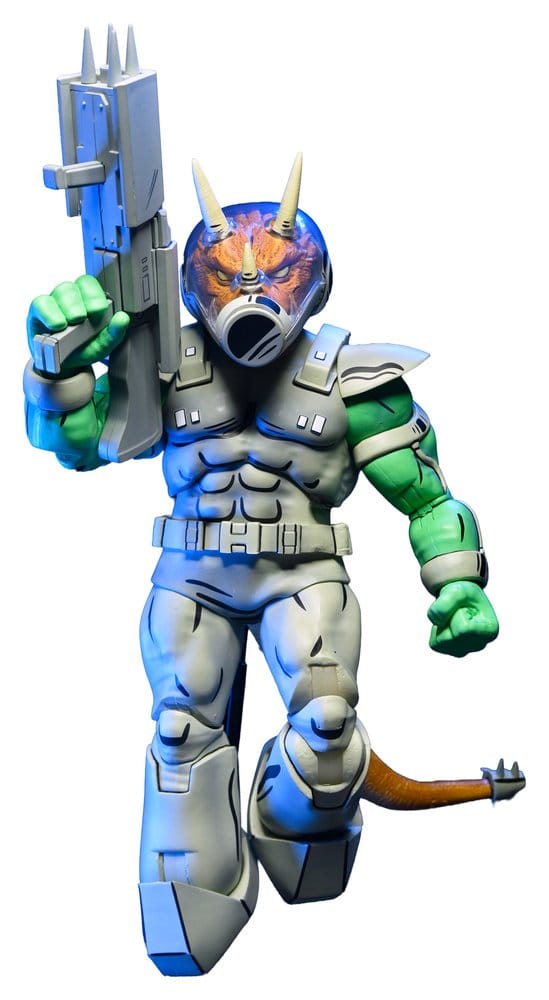 [PREORDINE] Teenage Mutant Ninja Turtles (Mirage Comics) Action Figure Triceraton Shock Commando 18 cm - NECA - Action figures