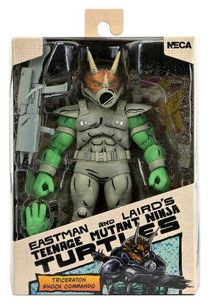[PREORDINE] Teenage Mutant Ninja Turtles (Mirage Comics) Action Figure Triceraton Shock Commando 18 cm - NECA - Action figures