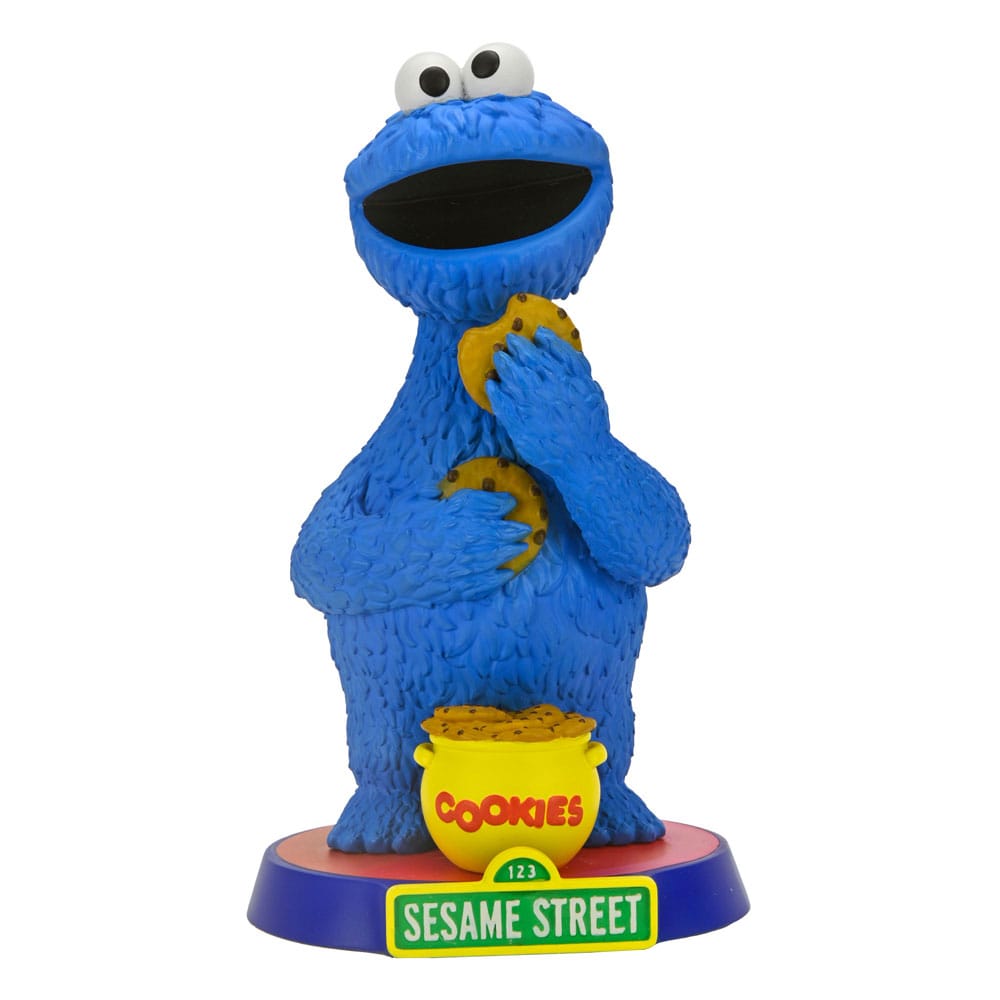 [PREORDINE] Sesame Street Head Knocker: Cookie Monster Bobble-Head 18 cm - NECA - Bobble heads