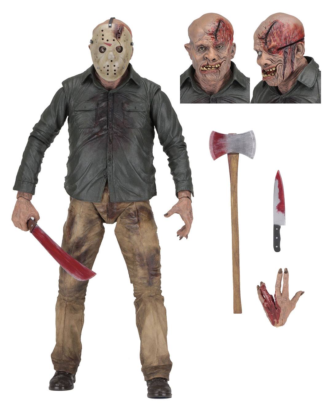 [PREORDINE] Venerdì 13: The Final Chapter Action Figure 1/4 Jason 46 cm - NECA - Action figures