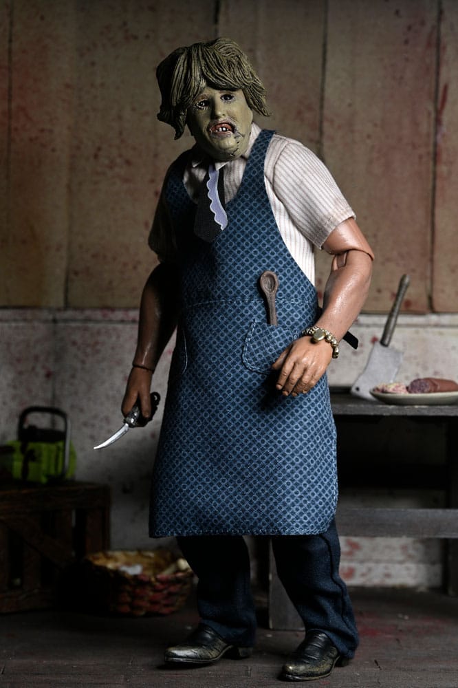 [PREORDINE] Action Figure Texas Chainsaw Massacre Leatherface con Maschera Vecchia Signora 20 cm - NECA - Action figures